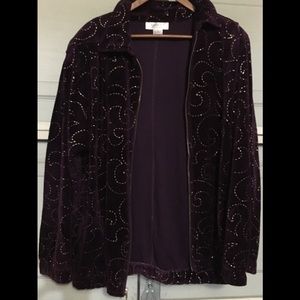 Women’s velour tracksuit